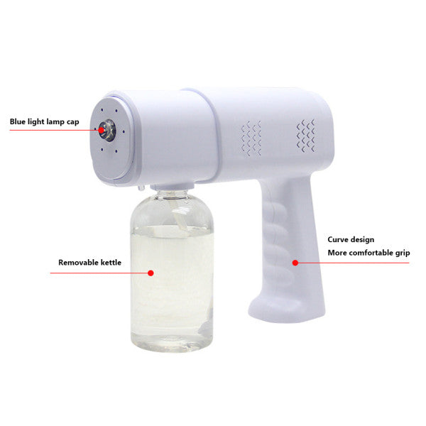 UV Atomization USB Charging Disinfection Sanitizer Machine - White