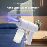 UV Atomization USB Charging Disinfection Sanitizer Machine - White