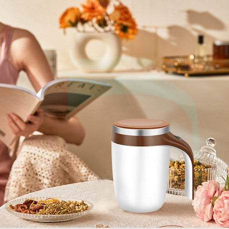 Stainless Steel Coffee Mixing  - Brown