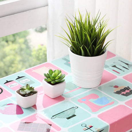 Anti Dirt Oil Resistant Wall Protective Decor Sheet - 75x45 Cm - Pink
