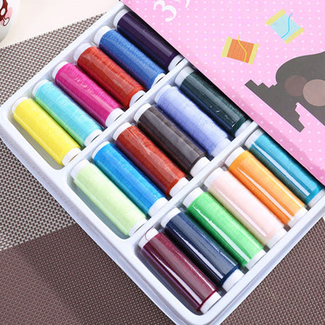 39 Pcs Multi Shade Clothing Stitching Thread Reels Set - Multi Color
