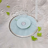 Kitchen Bathroom Silicon Sink Drain Hair Stopper Filter - Sea Green