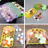 Silicon Flexible Easy Ice Cube Maker Mold With Lid - Yellow - Shop N Save