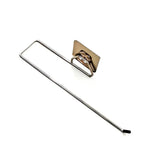 2 Pcs Stainless Steel Multipurpose Towel Storage Hanger - Silver