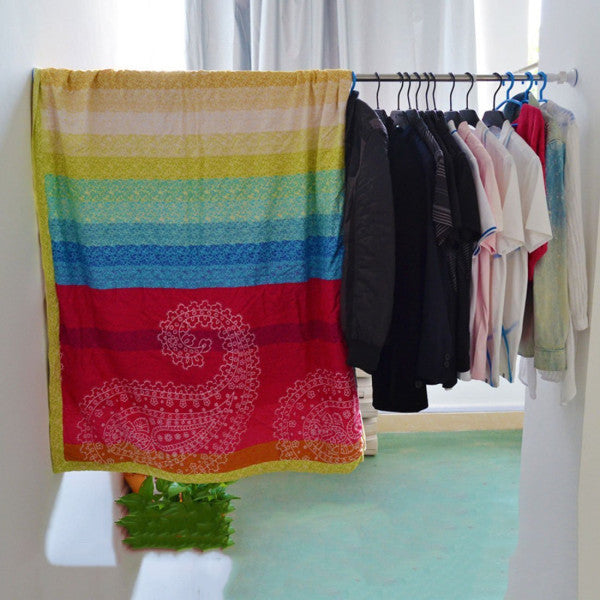 Extendable Telescoping Heavy Duty Adjustable Shower Curtain Multipurpose Rod - 110-200 Cm