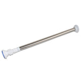 Extendable Telescoping Heavy Duty Adjustable Shower Curtain Multipurpose Rod - 110-200 Cm