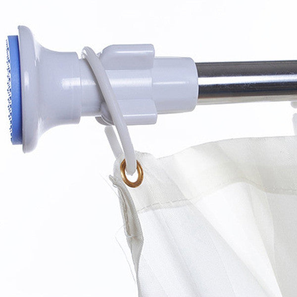 Extendable Telescoping Heavy Duty Adjustable Shower Curtain Multipurpose Rod - 110-200 Cm