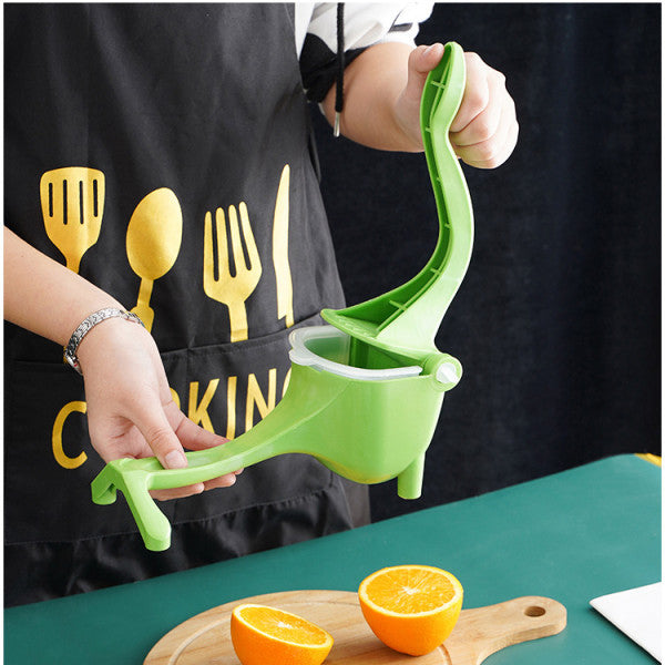 Single Press Household Multifunctional Fruit Lemon Orange Squeezer Citrus Manual Hand-Held Extracting Juicer - Shop N Save