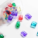 Portable Washing Cleaning Detergent Long Lasting Fragrance Laundry Beads - 12 Pieces