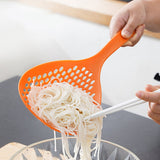 Long Handle Multi-Functional Kitchen Non-Slip Filter Scoop Large Size Noodle Colander Strainer Food Drainer - Shop N Save