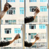 Dual-Sided Design Triangular Shape Single Glazing Window Cleaning Safety Rope Effortless Cleaning Solution Advanced Magnetic Glass Cleaner