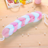 Bath Strap Rope Handheld Mesh Sponge Back Scrubber Shower Exfoliating Body Scrub Long Stretch For Men And Women