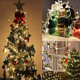 String Lights Warm Style Party Lights Decoration Lights Home Christmas Lights Indoor Outdoor Decor, Direct Power 100 LED Fairy String Lights For Room, Party, Xmas Tree Decorative Light - 10 Meters