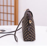 Button Closure Printed Premium Quality Women Shoulder Bag  - Orange