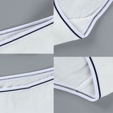 Soft Fabric Elastic Waist Panty High-Quality French Cut Teen Girls Underwear 8-15 Years - Black
