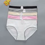 Soft Fabric Elastic Waist Panty High-Quality French Cut Teen Girls Underwear 8-15 Years - Black