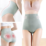 High Waist Belly Slim Ladies Bottom Body Shaper Underwear - Green