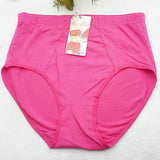 Plain Seamless Fabric Comfortable Wear With Pocket Panty  Women Underwear - Black