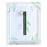 Vacuum Compression Large Thick Coat Household Quilt Bedding Multipurpose Space Saving Storage Bags - 60 x 80cm - White Green