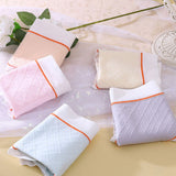 High Waist Women Underwear French Cut Panties Undergarments Breathable Soft Fabric Girls Lingerie - Light Pink - Shop N Save