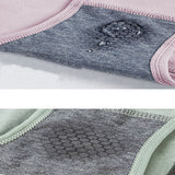 French Cut Elastic Waist Stylish Underwear Plain Color Mini Panty Women Undergarments - Light Green - Shop N Save