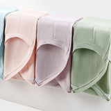 Stay Comfy and Chic with Cotton Blend Elastic Waist Hipster Panties Underwear For Women - Light Pink - Shop N Save