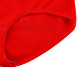 Stylish Red Cotton Hipster Underwear Comfortable Elastic Waist Women's Trendy Innerwear - Shop N Save