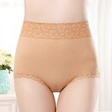 Flawless Lace High Waist Brief Stylish Soft and Comfortable Women's Underwear - Skin - Shop N Save