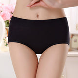 Stylish Hipster Panties Soft Breathable Underwear For Girls Cotton Blends Elastic Fitting Panty - Black - Shop N Save