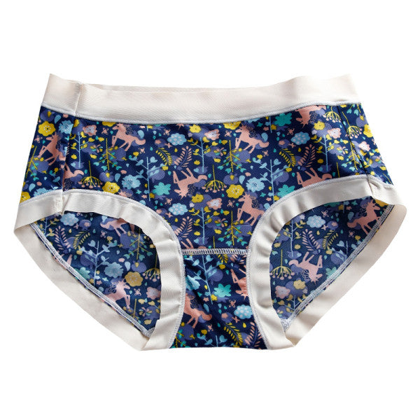 Stylish Multi-Print Women\'s Hipster Panties Soft Breathable and Fashionable Undergarment for Girls - Shop N Save