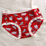 Stylish Animal Cartoon Print Hipster Panties Soft Breathable and Colorful Underwear for Women. - Shop N Save