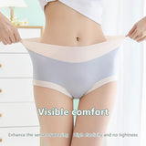 Stylish Cotton Blend Hipsters Comfortable Slim-Fitting Women's Underwear - Blue White - Shop N Save