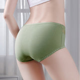 Stylish Lace Patched Hipster Underwear for Women Slim Fit Casual Fashion in Green Spandex - Shop N Save
