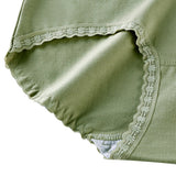 Stylish Lace Patched Hipster Underwear for Women Slim Fit Casual Fashion in Green Spandex - Shop N Save