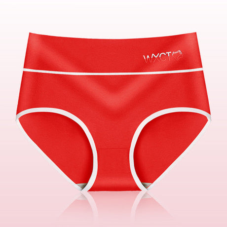 Comfy &amp; Stylish Red Cotton Blend Hipster Underwear Elastic Waist Breathable Soft Fabric Stretchable Perfect for Everyday Wear - Shop N Save
