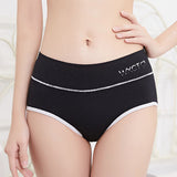 Soft &amp; Stylish Black Women\'s Hipster Underwear Breathable Comfortable Cotton Blend Fabric Elastic Waist &amp; Stretchable Fit - Shop N Save