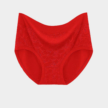 Soft and Stylish Cotton Blend Hipster Underwear in Red | Elastic Waist | Breathable and Comfortable Women\'s Panty - Shop N Save