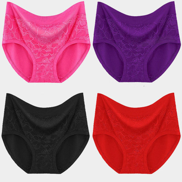 Soft and Stylish Cotton Blend Hipster Underwear in Red | Elastic Waist | Breathable and Comfortable Women\'s Panty - Shop N Save