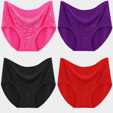 Soft and Stylish Cotton Blend Hipster Underwear in Red | Elastic Waist | Breathable and Comfortable Women\'s Panty - Shop N Save