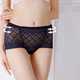 Ultra Chic Black Geometric Print Women\'s Hipster Underwear Stretchable Light Fabric Comfy Fit - Shop N Save