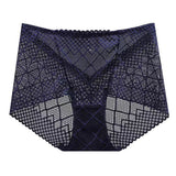Ultra Chic Black Geometric Print Women\'s Hipster Underwear Stretchable Light Fabric Comfy Fit - Shop N Save