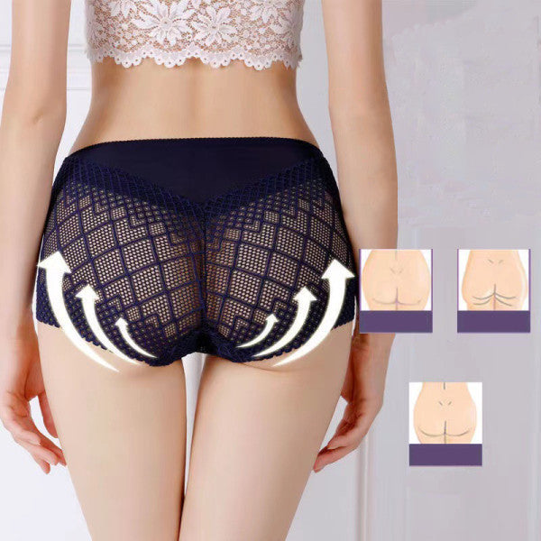 Ultra Chic Black Geometric Print Women\'s Hipster Underwear Stretchable Light Fabric Comfy Fit - Shop N Save
