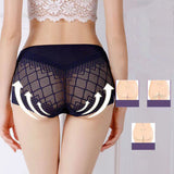 Ultra Chic Black Geometric Print Women\'s Hipster Underwear Stretchable Light Fabric Comfy Fit - Shop N Save