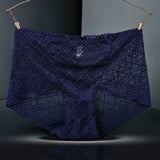Ultra Chic Black Geometric Print Women\'s Hipster Underwear Stretchable Light Fabric Comfy Fit - Shop N Save