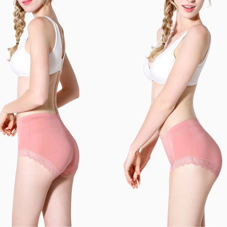 Flirty Lace Pink Hipsters Refreshing Breathable and Stylish Underwear for Women - Shop N Save