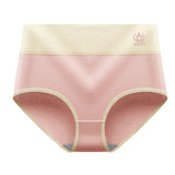 Comfortable and Stylish High Waist Elastic Hipster Underwear for Women Light Pink Cotton Blends. Perfect for Everyday Casual Wear! - Shop N Save