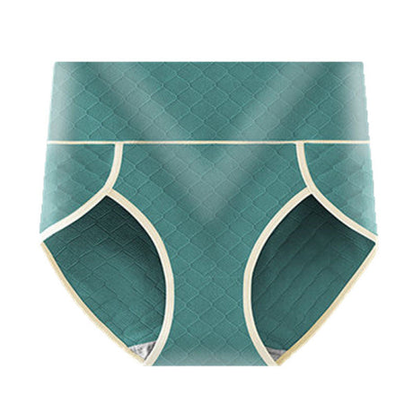 Chic Comfort Geometric Wide Elastic Waist Women\'s Hipster Underwear Soft Cotton Blends Normal Fit. Trendy Fashion Inner Wear for Women. - Shop N Save