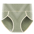Green Geometric Hipster Soft Cotton Blend Women\'s Underwear with Wide Elastic Waist Fashionable Innerwear for Girls - Shop N Save