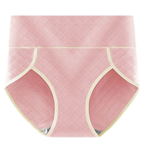 Pink Geometric Hipster Underwear Stylish and Comfortable Cotton Blend Women\'s Panties with Wide Elastic Waistband - Shop N Save