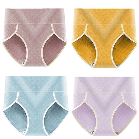 Wave Wonder Women\'s Cotton Blend Hipster Underwear in Soft Light Purple Wide Elastic Waist &amp; Normal Fitting - Shop N Save